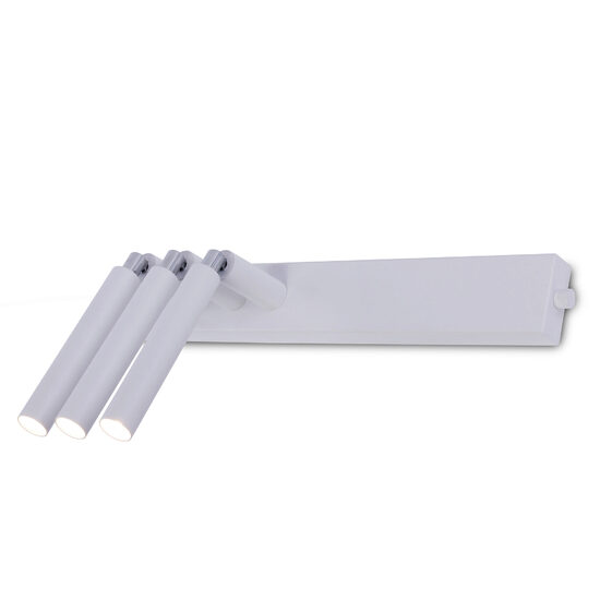 Aplica moderna alba, stil industrial, bidirectionabila, 3xG9/3W, Alha E 9348, Dohar