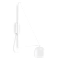 Aplica moderna alba, stil industrial, 1xE14/60W, Kabe 9512, Dohar