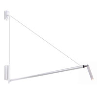 Aplica moderna alba, stil industrial, 1xG9/3W, Nurh 9519, Dohar