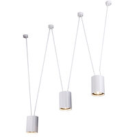 Lustra moderna alba, stil industrial, 3xGU10/50W, Viwin 9571, Dohar