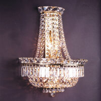 Aplica clasica cristal alama Aur 24k 6xE14/40W, Ambassador WA 2-1066/6 Gold Orion