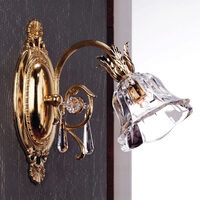 Aplica moderna alama Aur 24k 1xG9/40W, La Boheme WA 2-1174/1 Gold Orion