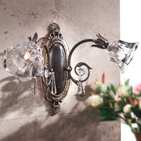 Aplica moderna alama patinata 2xG9/40W, La Boheme WA 2-1174/2 Altpatina Orion