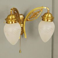 Aplica clasica alama bronz 2xE27/60W, Budapest WA 2-689 Bronze Orion