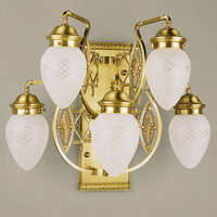 Aplica clasica alama bronz 5xE27/60W, Budapest WA 2-689/5 Bronze Orion