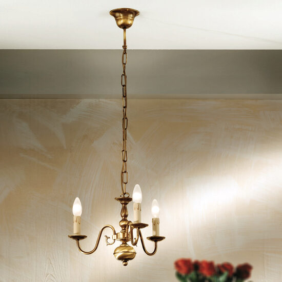 Candelabru clasic alama patinata 3xE14/40W, Stilluster LU 1283/3 Patina Orion