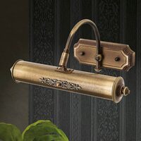 Aplica/lampa de tablou alama patinata 2xG9/28W Bilderleuchten WA 2-1335/1+1 Patina Orion