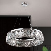 Lustra moderna cristal alama crom 6xE14/40W, Ring LU 2411/60/60 Chrom Orion