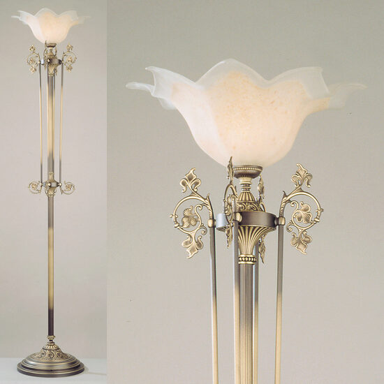 Lampadar clasic alama patinata 1xE27/100W, Tosca STL 12-1027/1 Altpatina Orion