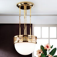 Lustra moderna alama aurie 4xE27/60W, Alt Wien HL 6-1546/4/400 MS Orion
