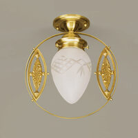 Plafoniera clasica alama bronz 1xE27/60W, Budapest DL 7-143/1 Bronze Orion