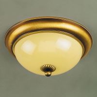 Plafoniera clasica patinata 2xE14/40W, Nostalgie DL 7-085/2/26 Patina/Champ Orion