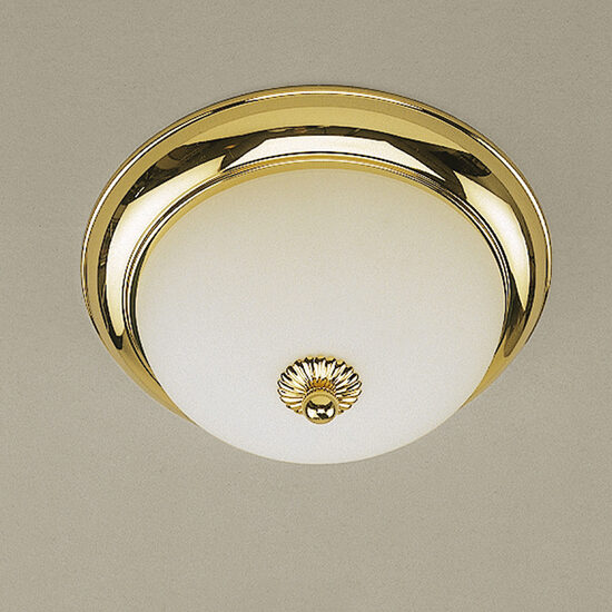 Plafoniera clasica alama Aur 24k 2xE14/40W, Empire DL 7-085/2/26 Gold-Opal Orion