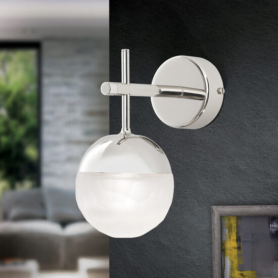 Aplica moderna nichel LED 4.5W/380lm/3000K, Ball WA 2-1361/1 Nickel Orion