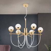 Lustra moderna alama Aur 24k LED 4.5W/380lm/3000K, Ball LU 1735/6 Gold Orion