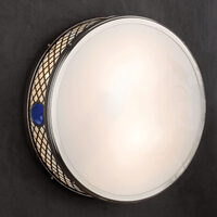 Plafoniera moderna alama nichelata 2xE14/40W, Alt Wien NU 9-381/2/400 Nickel Orion