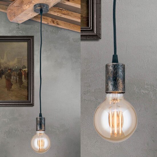 Lustra moderna look industrial 1xE27/60W, Retro HL 6-1621/1 Vintage Orion