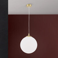 Lustra moderna alama aurie 1xE27/60W, Madis HL 6-1691/1 MS-Matt Orion
