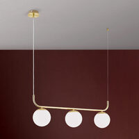 Lustra moderna alama aurie 3xE14/40W, Madis HL 6-1692/3 MS-Matt Orion