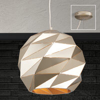 Lustra moderna aurie 1xE27/60W, Origami HL 6-1644/1 Gold Orion