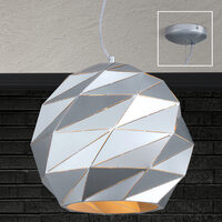 Lustra moderna argintie 1xE27/60W, Origami HL 6-1644/1 Silber Orion