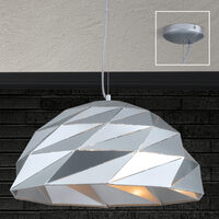 Lustra moderna argintie 1xE27/60W, Origami HL 6-1643/1 Silber Orion