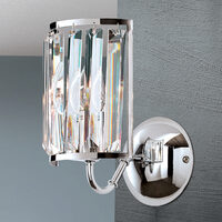 Aplica moderna cristal cromata 1xE14/40W, Gstaad WA 2-1352/1 Chrom Orion