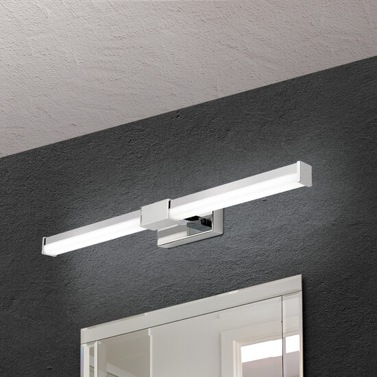 Aplica moderna cromata IP44 LED 7W/440lm/3000K, Argo Soff 3-477 Chrom Orion