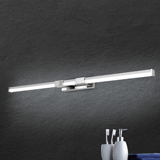 Aplica moderna cromata IP44 LED 17W/1100lm/3000K, Argo Soff 3-479 Chrom Orion