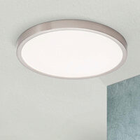 Plafoniera moderna argintie LED 25W/2400lm/3000K, Lero DL 7-622/30 Titan Orion