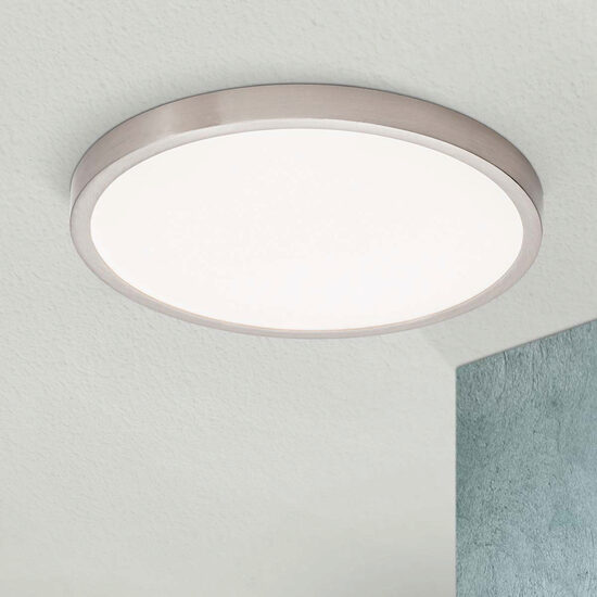 Plafoniera moderna argintie LED 25W/2400lm/3000K, Lero DL 7-622/30 Titan Orion