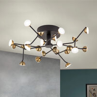 Plafoniera moderna futurista LED 72W/5040lm/3000K, Blossom DL 7-649/24 Antik Orion