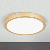 Plafoniera moderna aurie LED 22W/2100lm/3000K, Lero DL 7-622/23 Gold Matt Orion