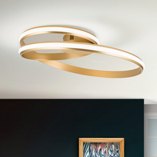 Plafoniera moderna aurie LED 58W/1500lm/3000K, Circus DL 7-638 MS Matt Orion
