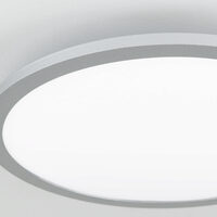 Plafoniera moderna cromata LED 40W/3200lm/3000K, Greg DL 7-629/40 TITAN Orion