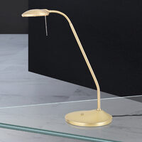 Lampa de birou aurie LED 6W/600lm 2200K/6000K, Cobra LA-4-1189-MS-MATT Orion