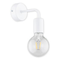 Aplica moderna alba, metalica, 1xE27/60W, Maris 02750 K1 BIA, Lemir