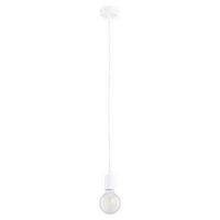 Lustra moderna alba, metalica, 1xE27/60W, Maris 02751 W1 BIA, Lemir