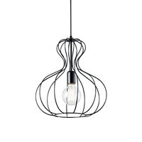 Lustra vintage neagra 1xE27/60W, Ampolla-1 SP1 148502 Ideal Lux