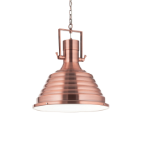 Lustra moderna cupru 1xE27/60W, Fisherman SP1 134871 Ideal Lux