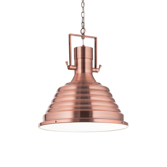 Lustra moderna cupru 1xE27/60W, Fisherman SP1 134871 Ideal Lux