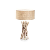 Veioza rustica lemn natural 1xE27/60W, Driftwood TL1 129570 Ideal Lux
