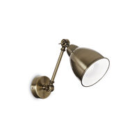 Aplica vintage alama patinata reglabila 1xE27/42W, Newton AP1 027876 Ideal Lux