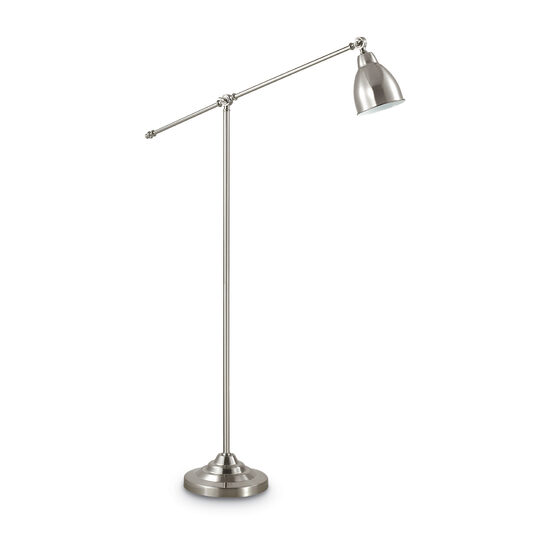 Lampadar vintage nichel reglabil 1xE27/42W, Newton PT1 015286 Ideal Lux