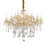 Candelabru clasic auriu 18xE14/40W, Florian SP18 075181 Ideal Lux