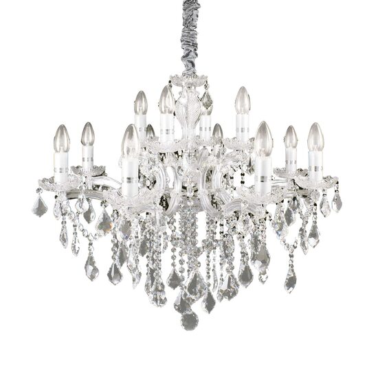 Candelabru clasic cromat 12xE14/40W, Florian SP12 035604 Ideal Lux