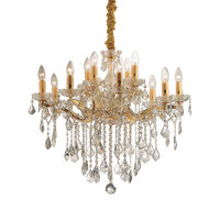 Candelabru clasic auriu 12xE14/40W, Florian SP12 035611 Ideal Lux