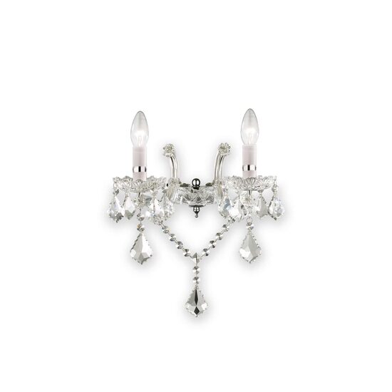 Aplica clasica cromata 2xE14/40W, Florian AP2 035642 Ideal Lux