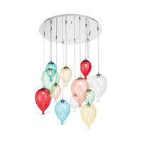 Lustra moderna multicolora 12xG9/28W, Clown SP12 100951 Ideal Lux