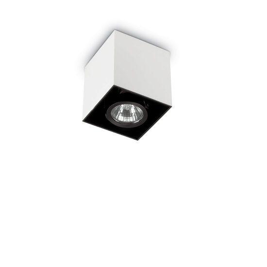 Plafoniera moderna alba patrata 1xGU10/28W, Mood PL1-D09 140902 Ideal Lux